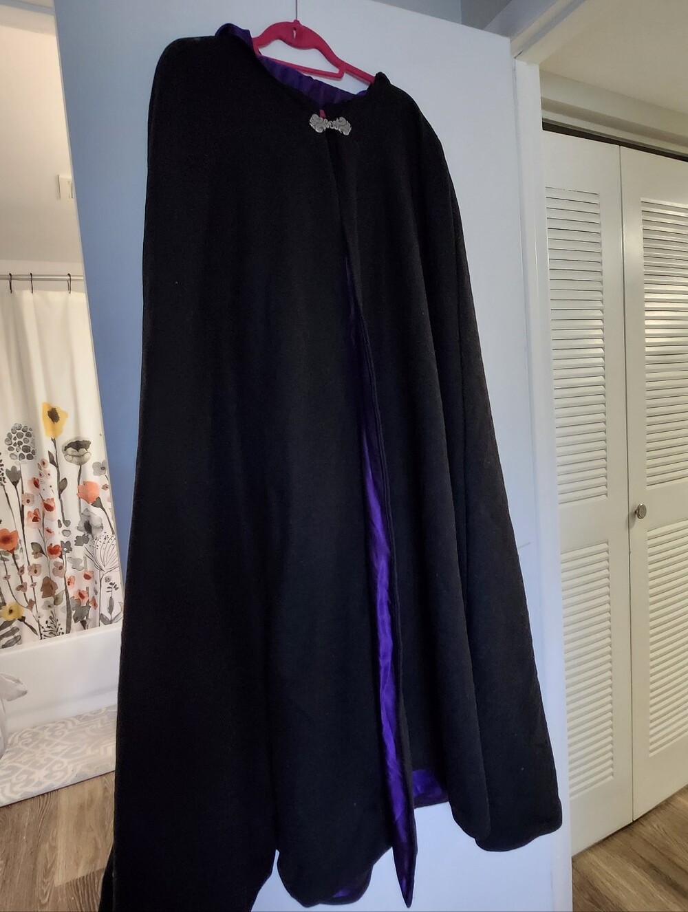 Mysterious Black Cloak